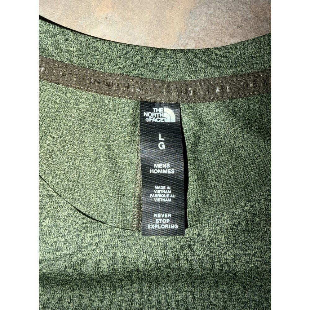 The North Face Men's Short Sleeve Heathered Flashdry Performance Tee Size Large - Picture 3 of 5